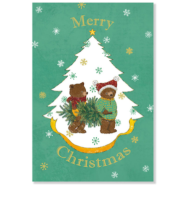 【クリスマス】アクティブコーポレーション　茜ことこ　クリスマスポストカード　CMP－413　くま