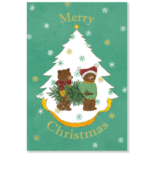 【クリスマス】アクティブコーポレーション　茜ことこ　クリスマスポストカード　CMP－413　くま