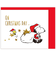 【クリスマス】ホールマーク（Hallmark）　クリスマスミニカード　スヌーピー　847203　ツリーを飾ってⅡ