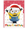 【クリスマス】ホールマーク（Hallmark）　クリスマスミニカード　ミニオンズ　ミニオン　847258　ボブ