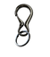 スイング（SWING）　134アンティークカラビナキーホルダー　M　ブラック