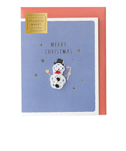 【クリスマス】 ラボクリップ(LABCLIP) 水引ワークス/クリスマスカード MWCC-SN スノーマン