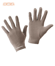 光電子　FREEKNOT　ジッとしていても温かい　インナーグローブ　フルフィンガー　Y4612－L－93　チャコール