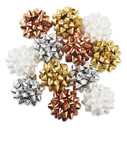 ホールマーク（Hallmark）　輸入リボン　アソート　5RSB1227　832506　金銀銅白　12個入り