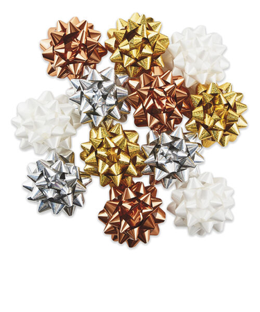 ホールマーク（Hallmark）　輸入リボン　アソート　5RSB1227　832506　金銀銅白　12個入り