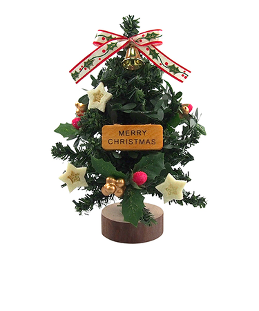 【クリスマス】　クリスマスミニツリー　XT－446　ベージュ