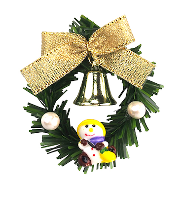 【クリスマス】　ジャパン・オール・クリエイティブ　クリスマスオーナメント　BDG－11　ゴールド