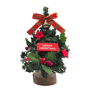 【クリスマス】　クリスマスミニツリー　XT－445　レッド