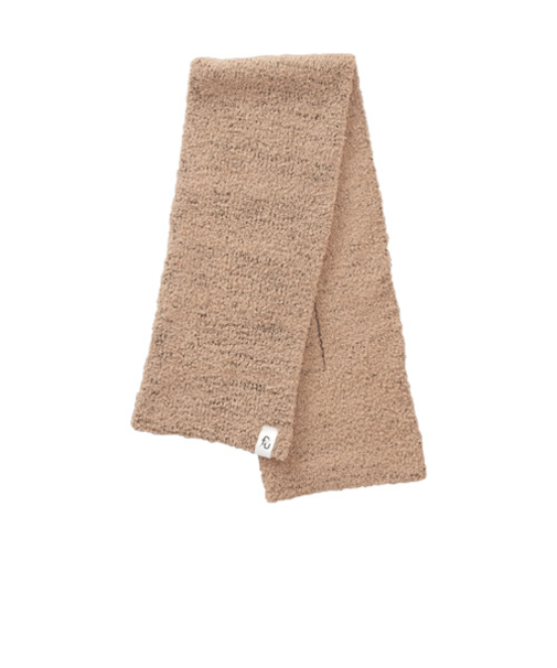 フー（f／u）　モコマフラー　YB0006－F－21　サンドベージュ