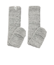 フー(f/u) モコマルチソックス YB0010-F-88 杢ホワイト