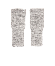 フー（f／u）　モコレッグウォーマー　YB0003－F－88　杢ホワイト