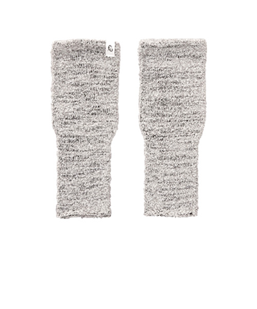 フー（f／u）　モコレッグウォーマー　YB0003－F－88　杢ホワイト