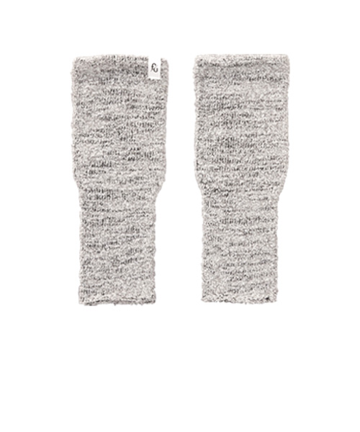 フー（f／u）　モコレッグウォーマー　YB0003－F－88　杢ホワイト