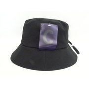 チャビーパックス(CHUBBY PUCKS) 遮光後ろひも付きバケット M 2131317BK ブラック