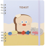 パイロット（PILOT）　ジュース×ブランチブラザー　スクエアリングノート　NRRSB25-BT　トースト