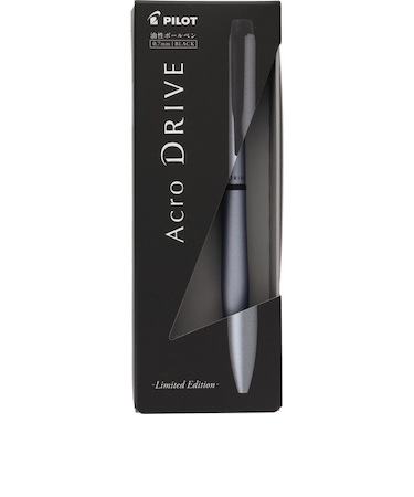 パイロット（PILOT）　油性ボールペン　アクロドライブ　10th限定モデル　0.7mm　BDR7WT　アークティックシルバー　【数量限定】