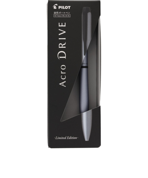 パイロット（PILOT）　油性ボールペン　アクロドライブ　10th限定モデル　0.7mm　BDR7WT　アークティックシルバー　【数量限定】