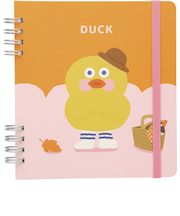 パイロット(PILOT) ジュース×ブランチブラザー スクエアリングノート NRRSB25-DK ダック