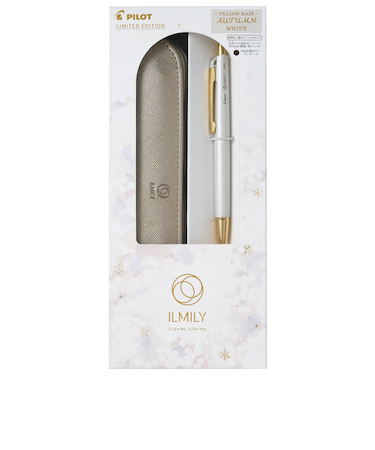 パイロット（PILOT）　イルミリー（ILMILY）手元コーデ「ホワイトクリスマス」ギフトセット　P459112　オータムホワイト　【数量限定】