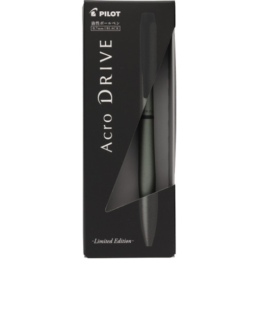 パイロット（PILOT）　油性ボールペン　アクロドライブ　10th限定モデル　0.7mm　BDR7WT　ミステリックフォレストグリーン　【数量限定】