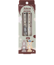 パイロット(PILOT) ゲルインキボールペン ジュース×ブランチブラザー2色セット 0.5mm LJUEFB252C-BPU 【数量限定】