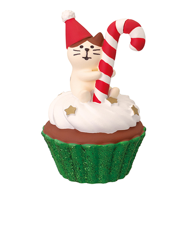 【クリスマス】　デコレ（Decole）　コンコンブル　クリスマスカップケーキ　ちびねこ