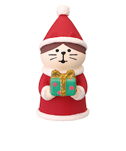 【クリスマス】　デコレ（Decole）　コンコンブル　プレゼント交換こねこ　はちわれ