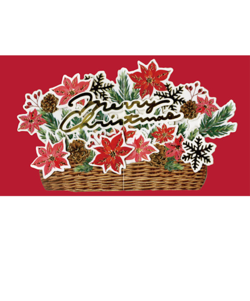 【クリスマス】　アートプリントジャパン　クリスマスポップアップミニ　ボタニカル