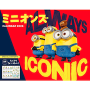 【2026年版・壁掛】　インプレス　ミニオンズ（たっぷりシール付き）　6406