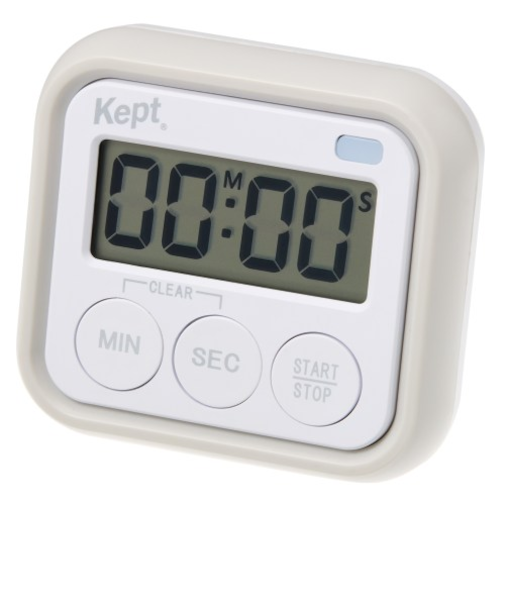 ケプト（Kept）　学習タイマー　KP1360MG　ムーングレー