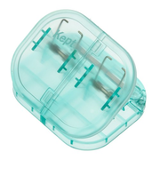 ケプト（Kept）　はんぶんこクリップ　KP1370M　グリーン