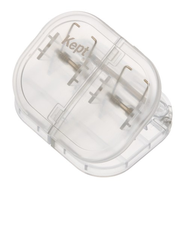 ケプト（Kept）　はんぶんこクリップ　KP1370T　クリアー