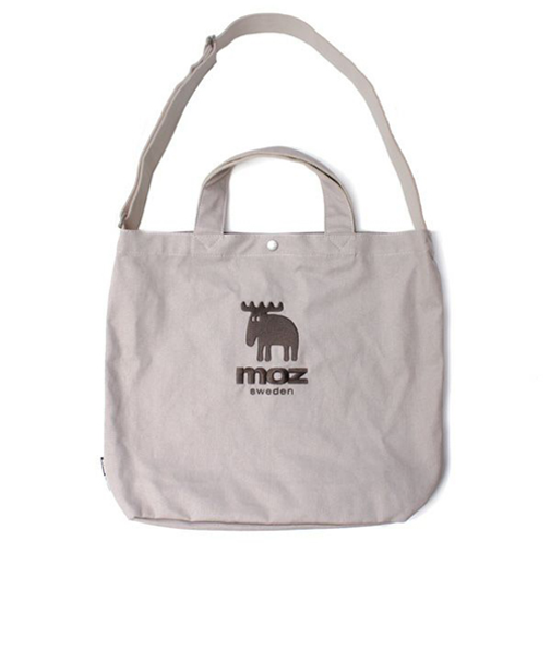 モズ（moz）　帆布トート　ZZHC－01　グレー