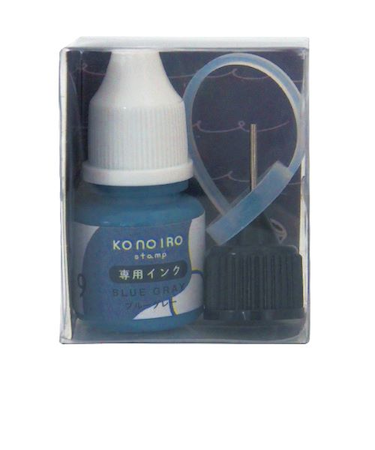 こどものかお　konoiroスタンプ専用インク　1807－009　ブルーグレー