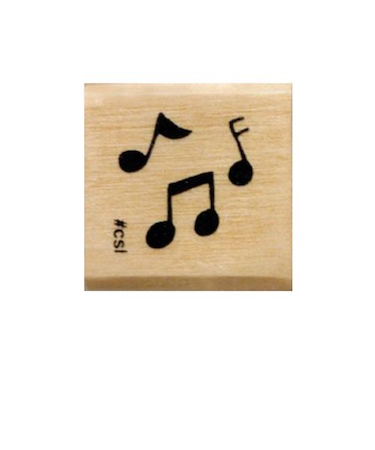 こどものかお　アイラブスタンプ　1630－012　音符