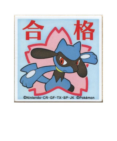 こどものかお　ポケモンティーチャー　2873－003　リオル/合格