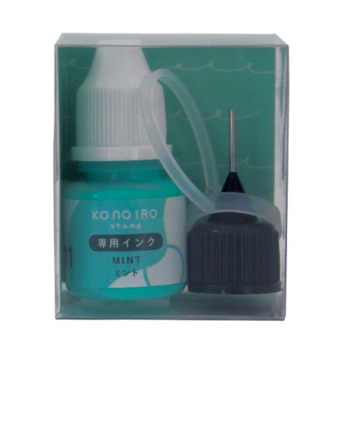 こどものかお　konoiroスタンプ専用インク　1807－011　ミント