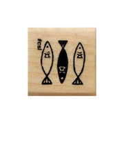 こどものかお　アイラブスタンプ　1630－011　小魚