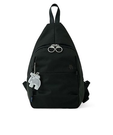 モズ（moz）　ボディバッグ　ZZRK－05　ブラック