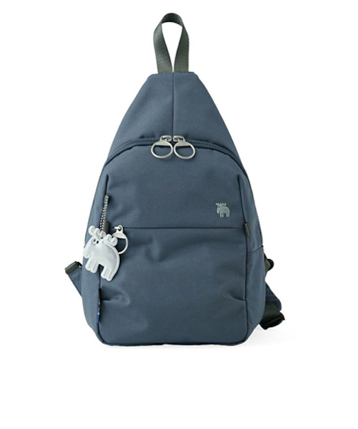 モズ（moz）　ボディバッグ　ZZRK－05　スレートブルー