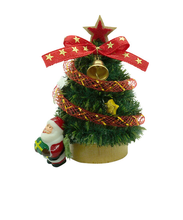 【クリスマス】　クリスマスサンタミニツリー　XT－455