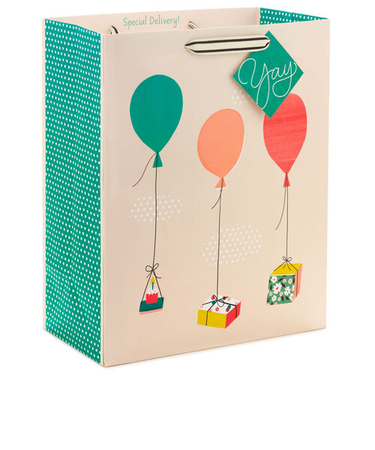 ホールマーク（Hallmark）　輸入　ギフトバッグ　Lサイズ　449EGB7289　832308　Yay　Special　Delivery