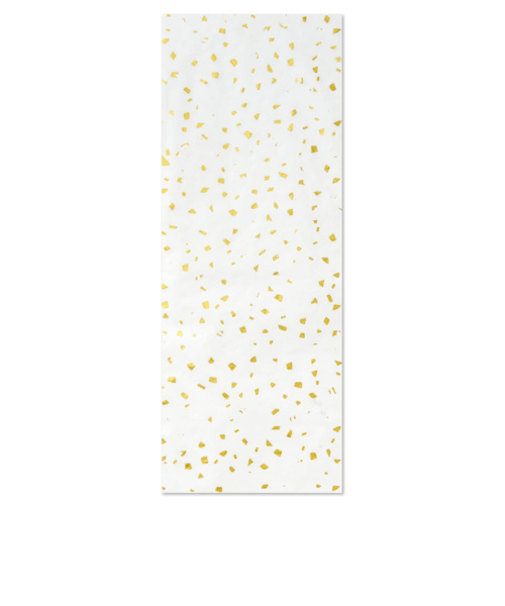 ホールマーク（Hallmark）　輸入　ラッピングティッシュ　249TIS3347　832254　ホワイト／ゴールド　4枚入り