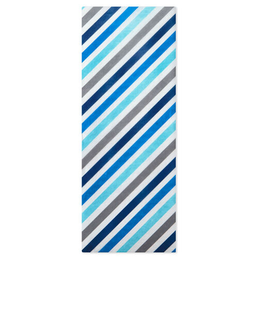 ホールマーク（Hallmark）　輸入　ラッピングティッシュ　199TIS2738　832445　ブルーストライプ　6枚入り