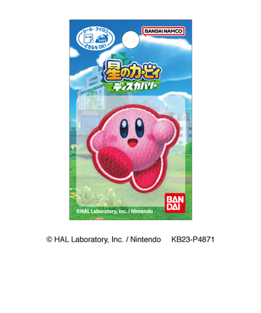 パイオニア　ワッペン　星のカービィディスカバリー　BAN450-BAN96　カービィ