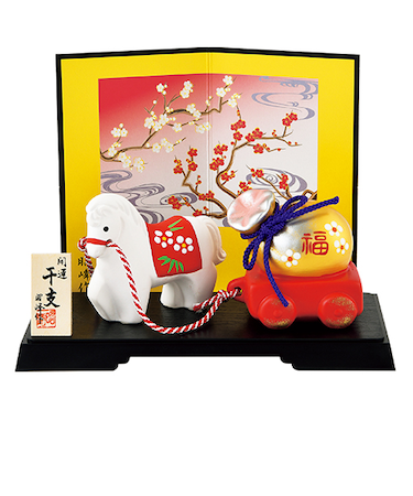 【正月用品】　昭峰　開運福宝袋曳き午　122