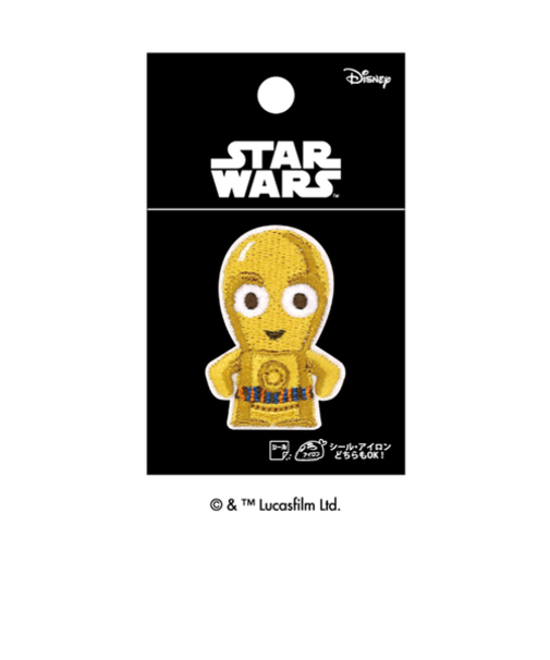パイオニア　ワッペン　スター・ウォーズ　STA450-STA07　C－3PO
