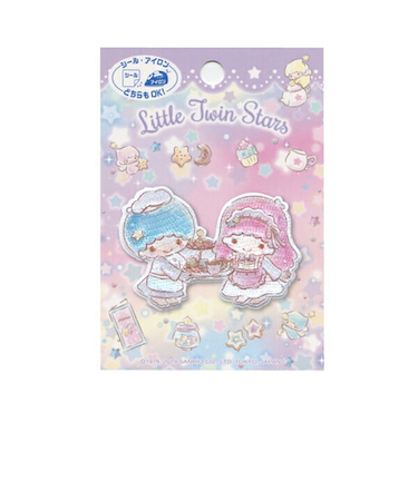 パイオニア　ワッペン　サンリオキャラクターズ　SCW600-SCW06　リトルツインスターズ