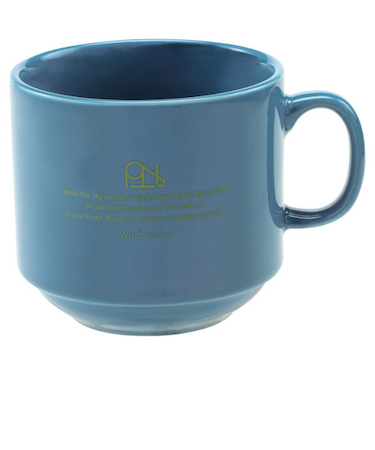 ダブリュピーシー（Wpc.）　スタッキングマグカップ　ソリッド　ブルー