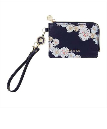 ポール＆ジョー（PAUL＆JOE）　パスケース　PAJ-PAC20-NV　クリザンテーム・ネイビー